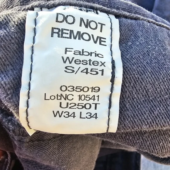 Tyndale Arc Flame Resistant Pants 34 Men’s Made in USA W34 L34 - Picture 7 of 13